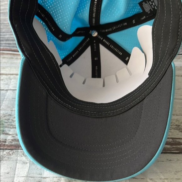 Nike Tiger Woods Unisex Turquoise Legacy91 Golf Hat with Logo Size S/M - Picture 7 of 11